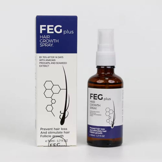 FEG Plus Hair Growth Spray (60ml) – Anti-Hair Loss & Follicle Stimulating Serum