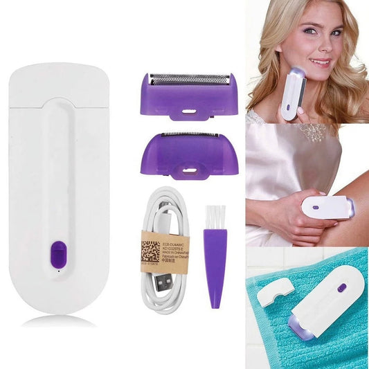 Finishing Touch 2-in-1 Painless Hair Remover – Electric Trimmer & Shaver for Women