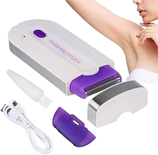 Finishing Touch 2-in-1 Painless Hair Remover – Electric Trimmer & Shaver for Women