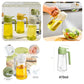 2-in-1 Glass Oil Sprayer & Dispenser Bottle (470ml) – Leak-Proof Mist Spray for Cooking, Baking & Air Fryer
