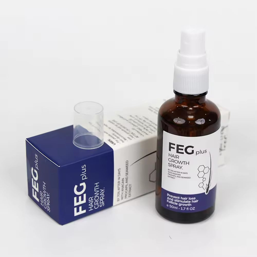 FEG Plus Hair Growth Spray (60ml) – Anti-Hair Loss & Follicle Stimulating Serum