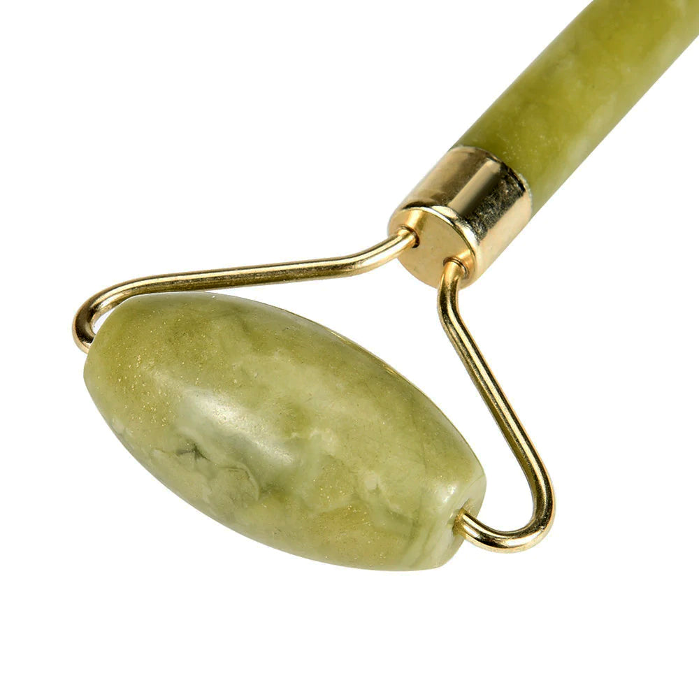Jade Roller for Face with Gua Sha Tool | Anti-Aging Facial Massager & Skin Sculpting Kit