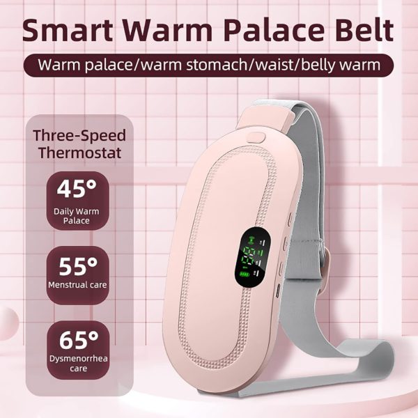 Electric Menstrual Heating Pad for Period Cramp Relief | 3 Heat & 4 Massage Modes